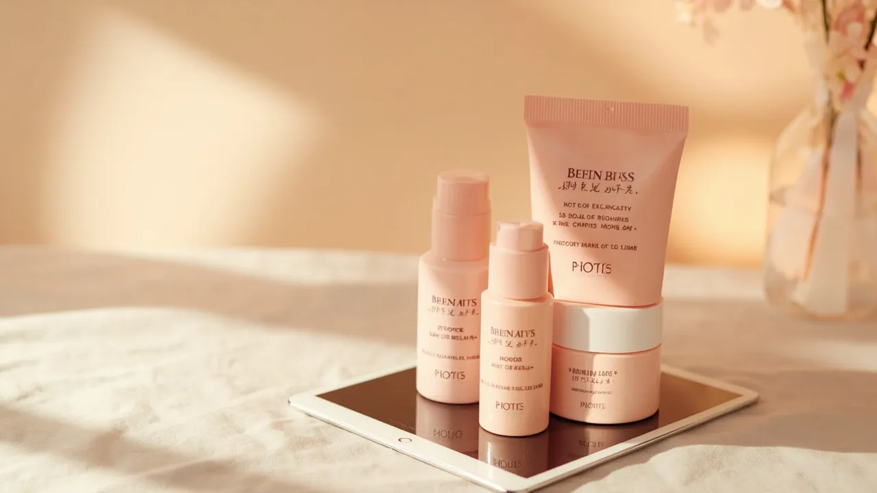 Symbolbild: ein ruhiges, modernes Beauty-Studio mit sanfter Beleuchtung und frischen Handtüchern
